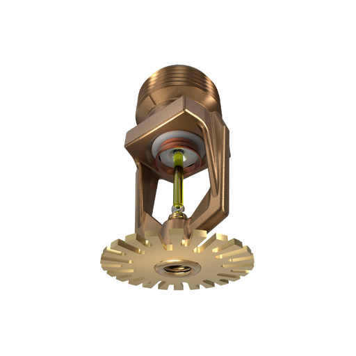 Viking® VK458, Freedom, Residential Sprinkler, Pendent, 7.4K, QR, 3/4" NPT, Brass, 175 Degree 13230AD Fire Sprinkler Head