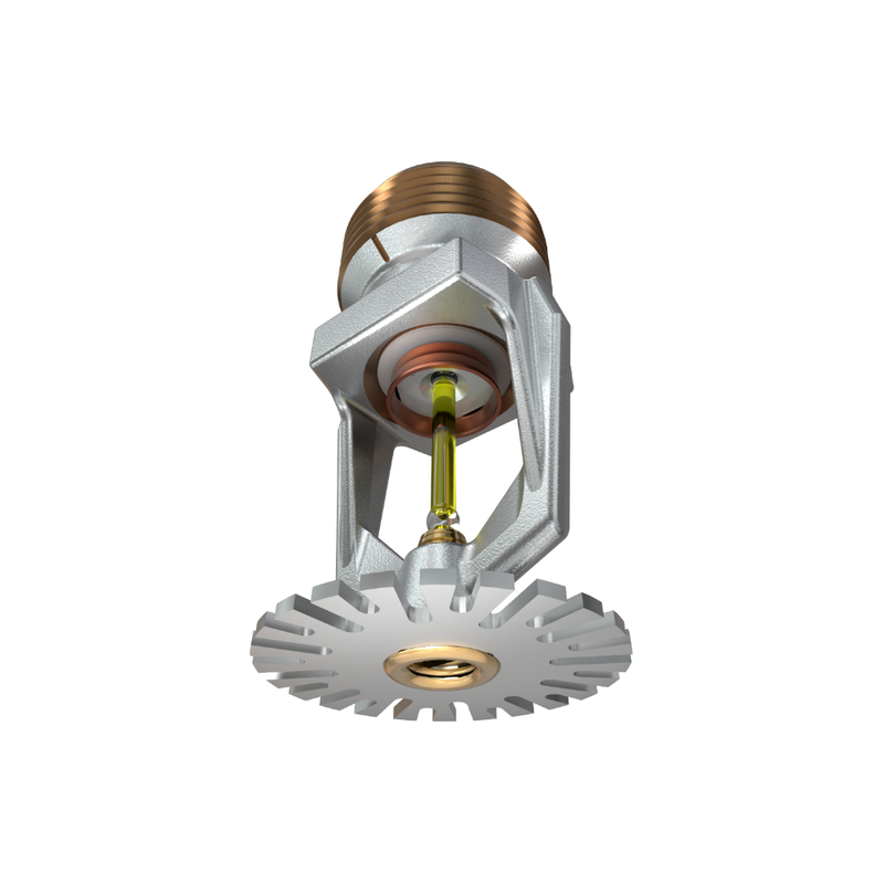 Viking® VK458, Freedom, Residential Sprinkler, Pendent, 7.4K, QR, 3/4" NPT, Chrome, 175 Degree 13230FD Fire Sprinkler Head