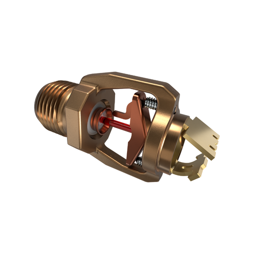 Viking® VK460, Freedom, Microtech, Residential Sprinkler, Horizontal Sidewall, 5.8K, QR, 1/2" NPT, Brass, 155 Degree 13933AB Fire Sprinkler Head