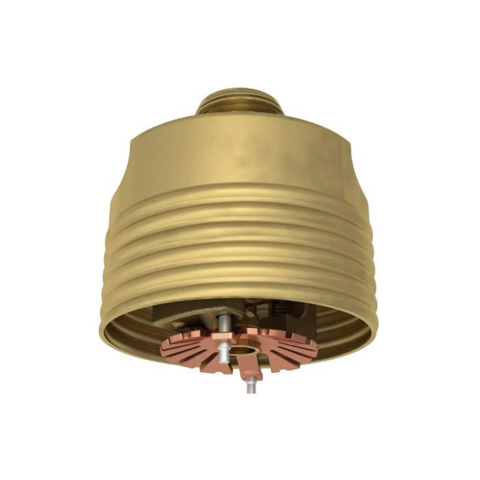 Viking® VK462, Mirage MRI Room, 5.6K, Standard, Concealed Pendent, QR, 1/2" NPT, Brass, 200 Degree 15480AE Fire Sprinkler Head - WeSupplyIt.com
