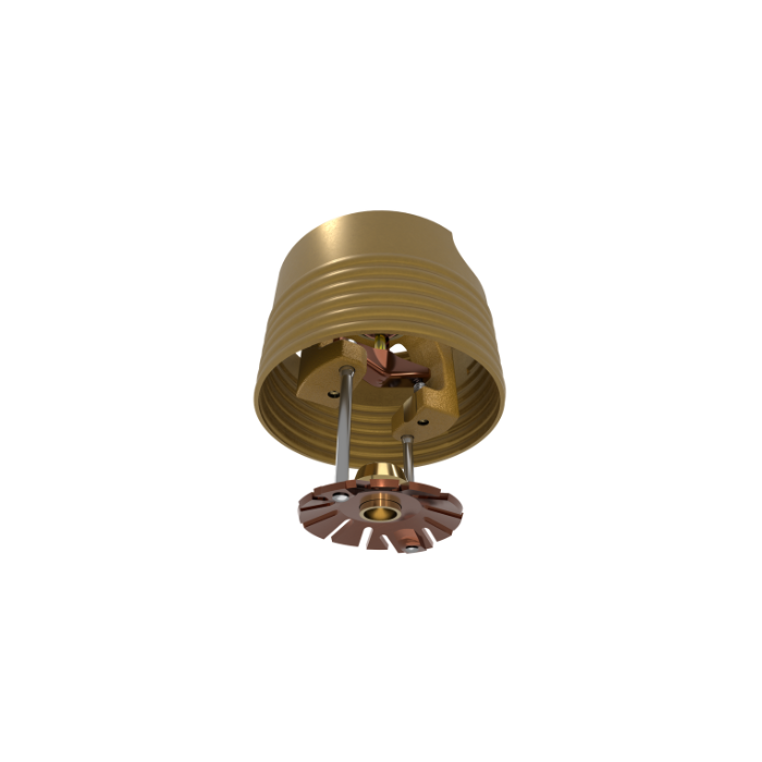 Viking® VK464, Mirage MRI Room, 8.0K, Standard, Concealed Pendent, QR, 3/4" NPT, Brass, 175 Degree 15481AD Fire Sprinkler Head - WeSupplyIt.com