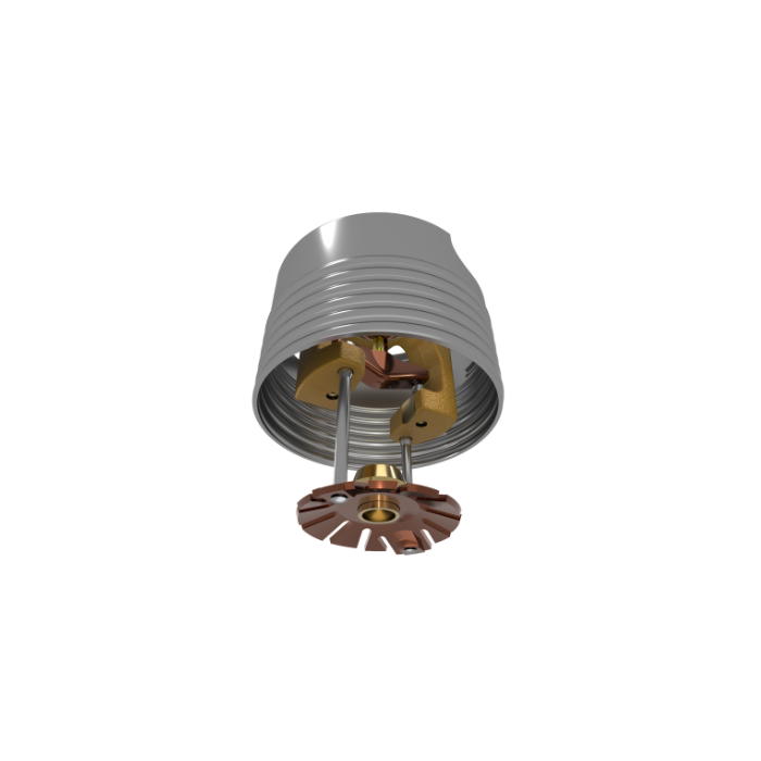 Viking® VK464, Mirage, 8.0K, Standard, Concealed Pendent, QR, 3/4" NPT, Brass, 175 Degree 13614AD Fire Sprinkler Head - WeSupplyIt.com