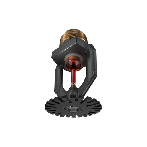 Viking® VK466, Freedom, Residential Sprinkler, Pendent, 5.2K, QR, 1/2" NPT, Black, 155 Degree 13781MB/B Fire Sprinkler Head