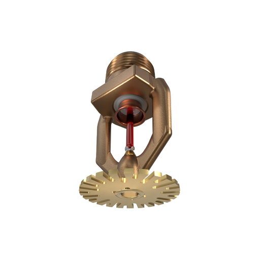 Viking® VK466, Freedom, Residential Sprinkler, Pendent, 5.2K, QR, 1/2" NPT, Brass, 155 Degree 13781AB Fire Sprinkler Head