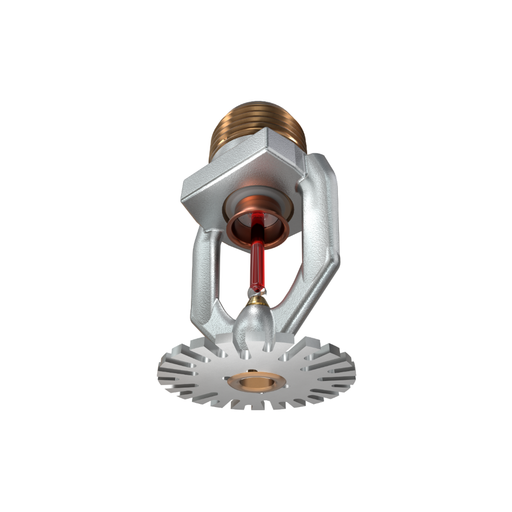 Viking® VK466, Freedom, Residential Sprinkler, Pendent, 5.2K, QR, 1/2" NPT, Chrome, 155 Degree 13781FB Fire Sprinkler Head