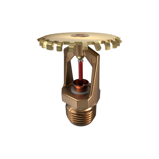Viking® VK467, Freedom, Residential Sprinkler, Upright, 4.9K, QR, 1/2" NPT, Brass, 155 Degree 19154AB Fire Sprinkler Head