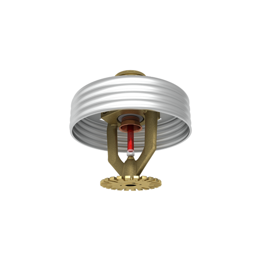 Viking® VK468-D, Freedom, Residential Sprinkler, Domed Concealed Pendent, 4.9K, QR, 1/2" NPT, Brass, 155 Degree 13637ABX Fire Sprinkler Head