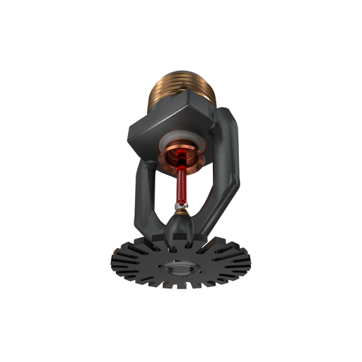 Viking® VK468, Freedom, Residential Sprinkler, Pendent, 4.9K, QR, 1/2" NPT, Black, 155 Degree 13637MB/B Fire Sprinkler Head