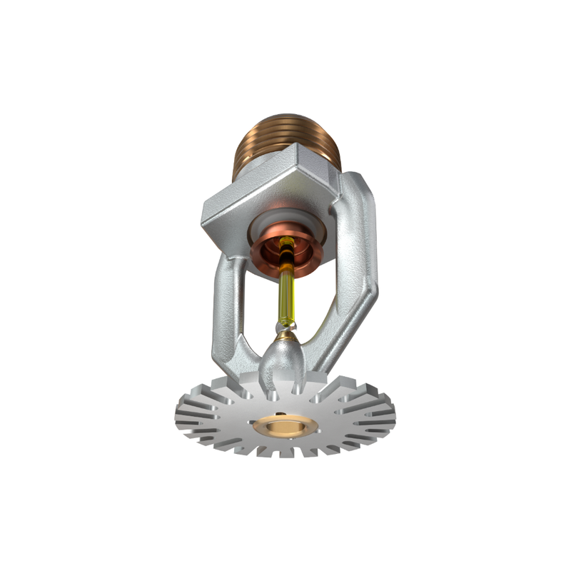 Viking® VK468, Freedom, Residential Sprinkler, Pendent, 4.9K, QR, 1/2" NPT, Chrome, 175 Degree 13637FD Fire Sprinkler Head