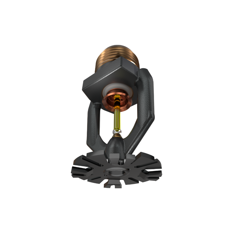 Viking® VK470, Freedom, Residential, 3.0K, Pendent, QR, 1/2" NPT, Black, 175 Degree 17147MD/B Fire Sprinkler Head - WeSupplyIt.com