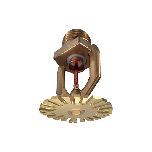 Viking® VK472, Freedom, Residential Sprinkler, Pendent, 5.8K, QR, 1/2" NPT, Brass, 155 Degree 16130AB Fire Sprinkler Head