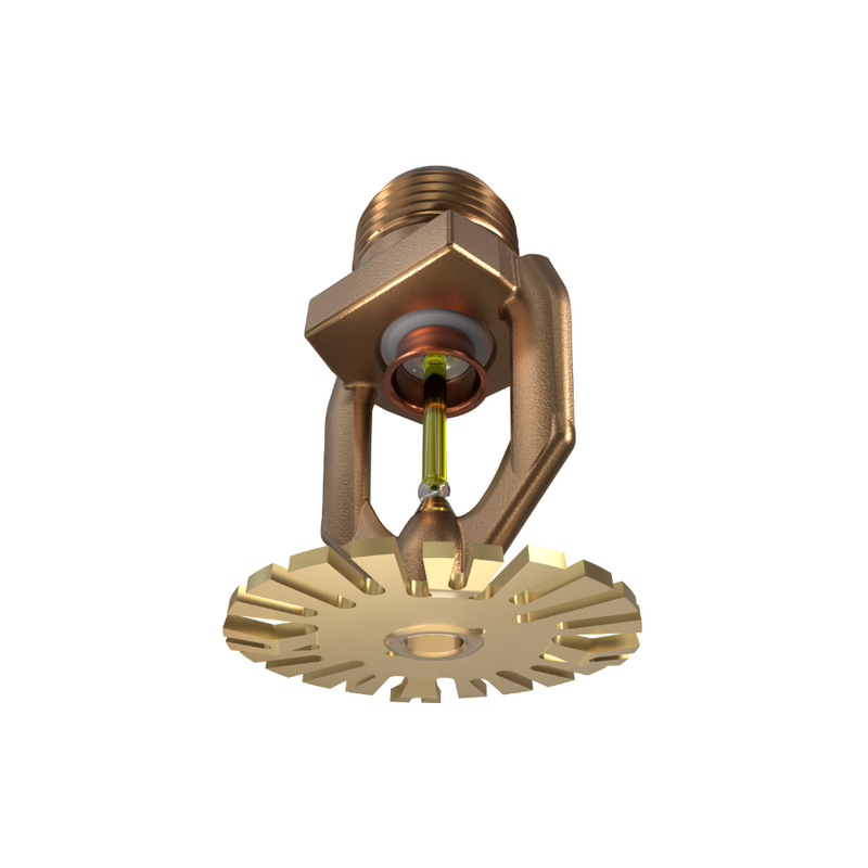 Viking® VK472, Freedom, Residential Sprinkler, Pendent, 5.8K, QR, 1/2" NPT, Brass, 175 Degree 16130AD Fire Sprinkler Head - WeSupplyIt.com