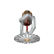 Viking® VK472, Freedom, Residential Sprinkler, Pendent, 5.8K, QR, 1/2" NPT, Chrome, 155 Degree 16130FB Fire Sprinkler Head