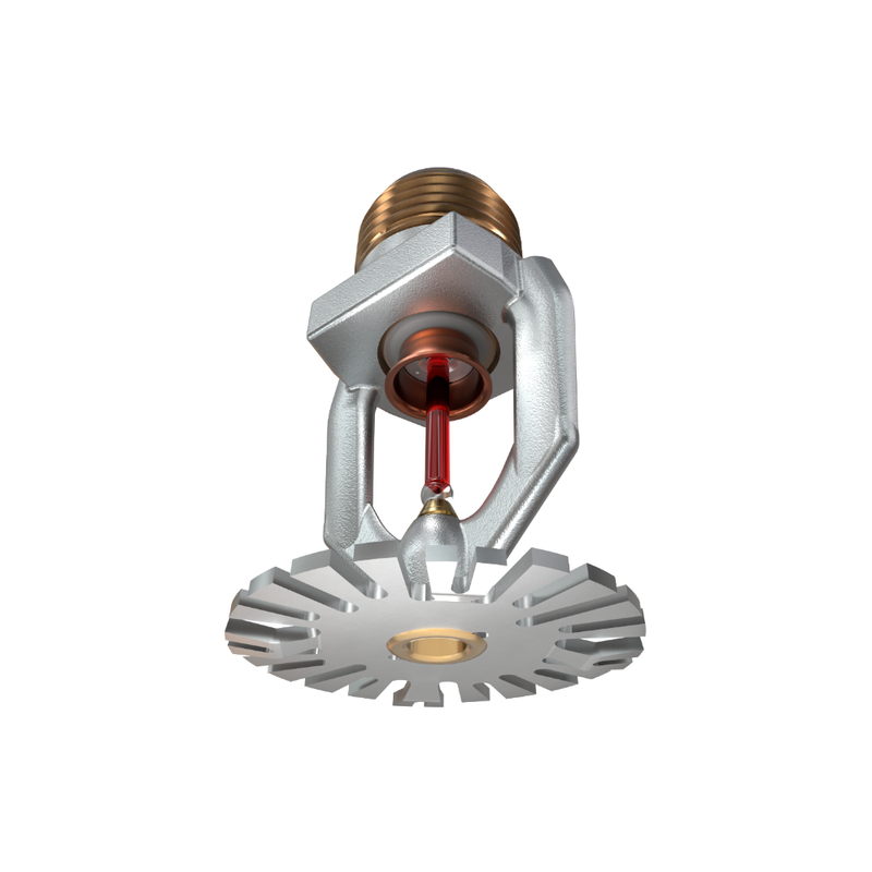 Viking® VK472, Freedom, Residential Sprinkler, Pendent, 5.8K, QR, 1/2" NPT, Chrome, 155 Degree 16130FB Fire Sprinkler Head