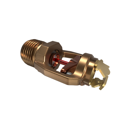 Viking® VK479, Freedom, Microtech, Residential Sprinkler, Horizontal Sidewall, 3.0K, QR, 1/2" NPT, Brass, 155 Degree 19707AB Fire Sprinkler Head