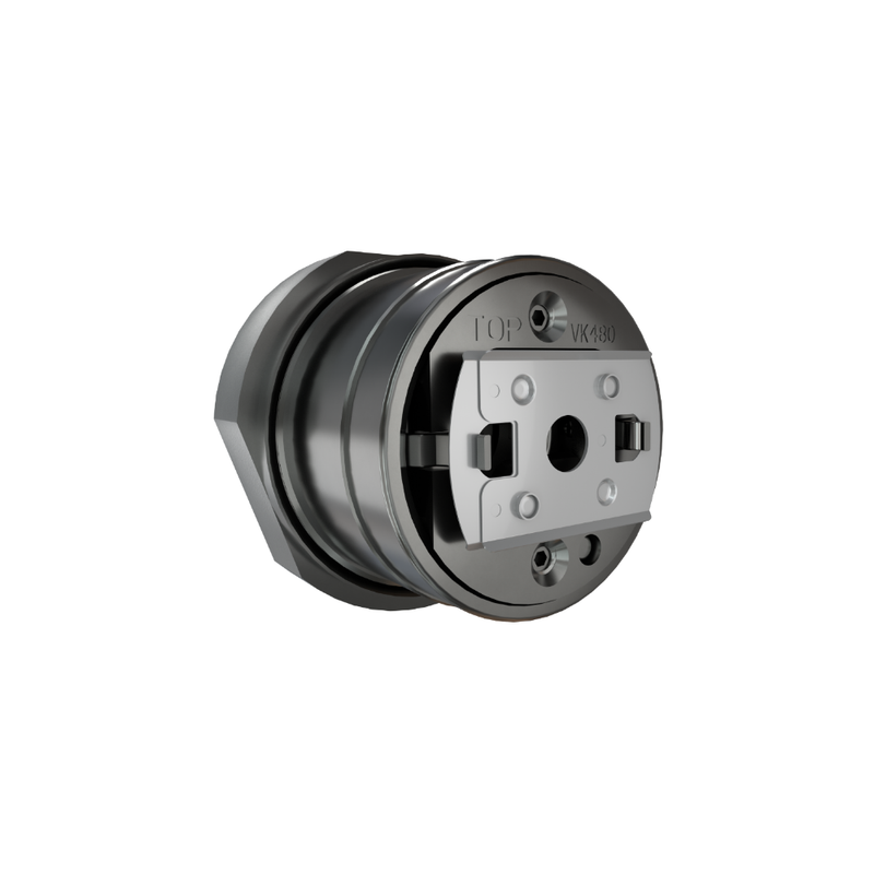 Viking® VK480, Freedom, Residential Sprinkler, Horizontal Sidewall, Fusible Link Flat Concealed, 4.0K, QR, 1/2" NPT, Nickel PTFE (ENT), 165 Degree 16116JNC Fire Sprinkler Head