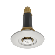 Viking® VK482, Dry Sprinkler, 5.6K, Light and Ordinary Hazard, Recessed Flush-Style Sprinkler, Pendent, Fusible Link, QR, 1” NPT, White, 205 Degree, 24” Length, 18385ME/W24 Fire Sprinkler Head - WeSupplyIt.com