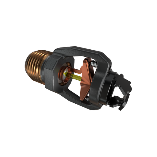Viking® VK486, Freedom, Microtech, Residential Sprinkler, Horizontal Sidewall, 4.0K, QR, 1/2" NPT, Black, 175 Degree 17315MD/B Fire Sprinkler Head