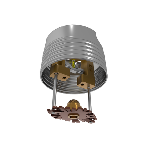 Viking® VK4921, 5.6K, Standard, Concealed Pendent, SR, 1/2" NPT, Brass, 175 Degree 24683AD Fire Sprinkler Head