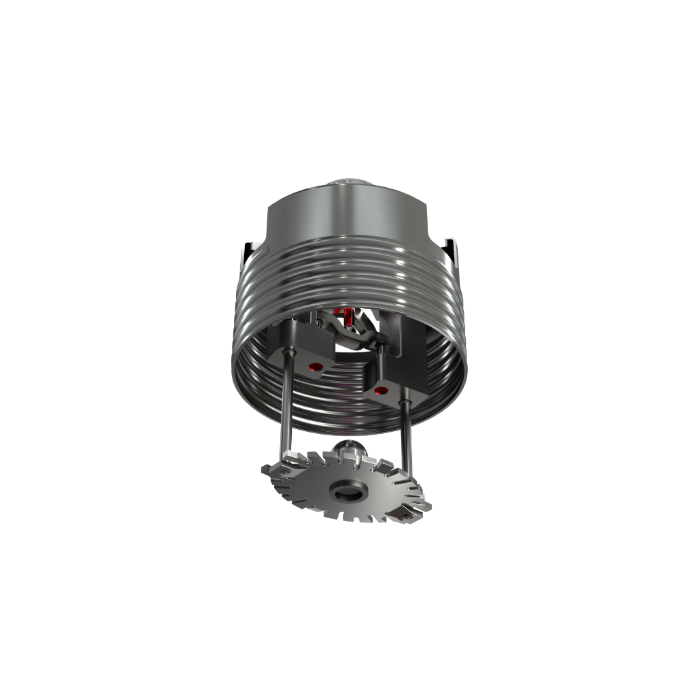 Viking® VK498, Freedom, Residential Sprinkler, Flat Concealed Pendent, 5.8K, QR, 1/2" NPT, Nickel PTFE (ENT), 155 Degree 23764JNB Fire Sprinkler Head - WeSupplyIt.com