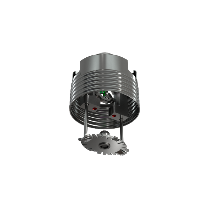 Viking® VK498, Freedom, Residential Sprinkler, Flat Concealed Pendent, 5.8K, QR, 1/2" NPT, Nickel PTFE (ENT), 200 Degree 23764JNE Fire Sprinkler Head - WeSupplyIt.com