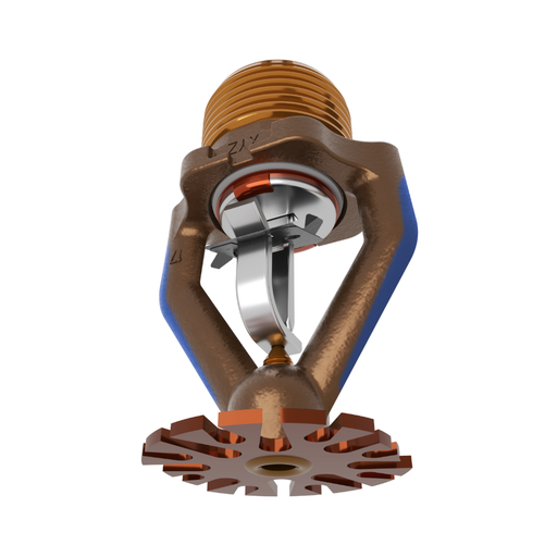 Viking® VK514, ESFR, Storage, 28.0K, Fusible Link, Pendent, Fast Response, 1" NPT, Brass, 205 Degree 22894AE Fire Sprinkler Head