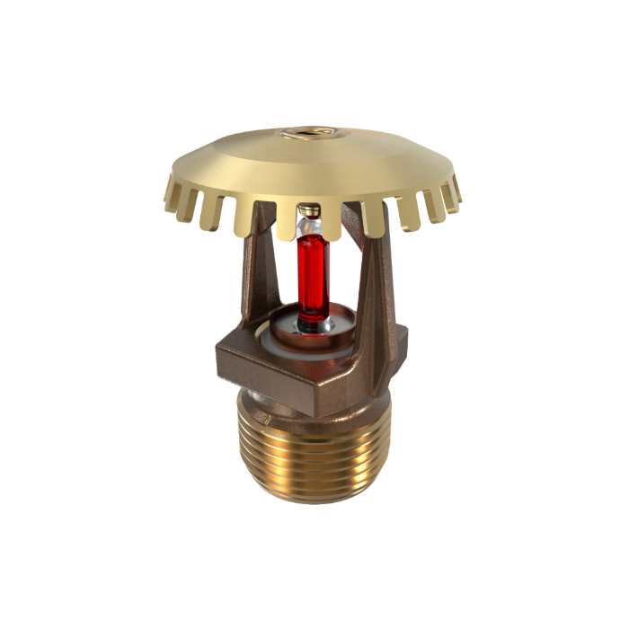 Viking® VK530, Model M, ELO, Special Application, 11.2K, Upright, SR, 3/4" NPT, Brass, 155 Degree, 09679AB Fire Sprinkler Head - WeSupplyIt.com