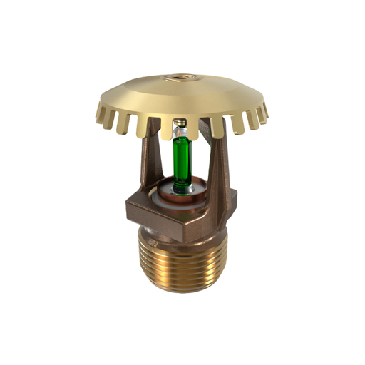 Viking® VK530, Model M, ELO, Special Application, 11.2K, Upright, SR, 3/4" NPT, Brass, 200 Degree, 09679AE Fire Sprinkler Head