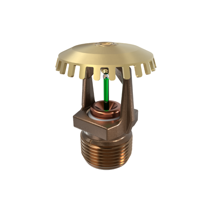 Viking® VK531, Model M, ELO, Special Application, 11.2K, Upright, QR, 3/4" NPT, Brass, 200 Degree 10633AE Fire Sprinkler Head