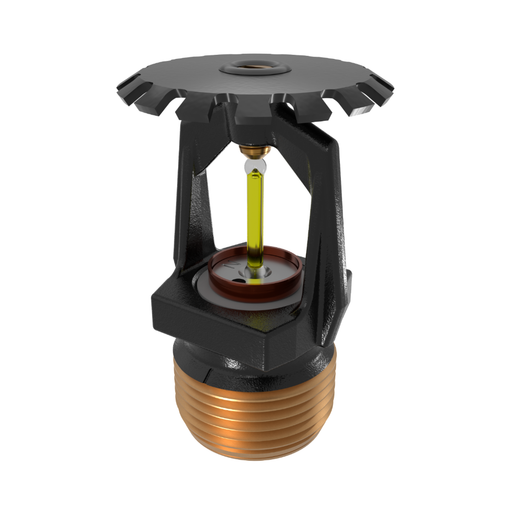 Viking® VK532, Microfast Model M, 11.2K, Extra Large Orifice, Extended Coverage, Upright, QR/SR, 3/4" NPT, Black, 175 Degree 08687MD/B Fire Sprinkler Head
