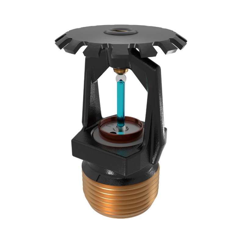 Viking® VK532, Microfast Model M, 11.2K, Extra Large Orifice, Extended Coverage, Upright, QR/SR, 3/4" NPT, Black, 286 Degree 08687MG/B Fire Sprinkler Head