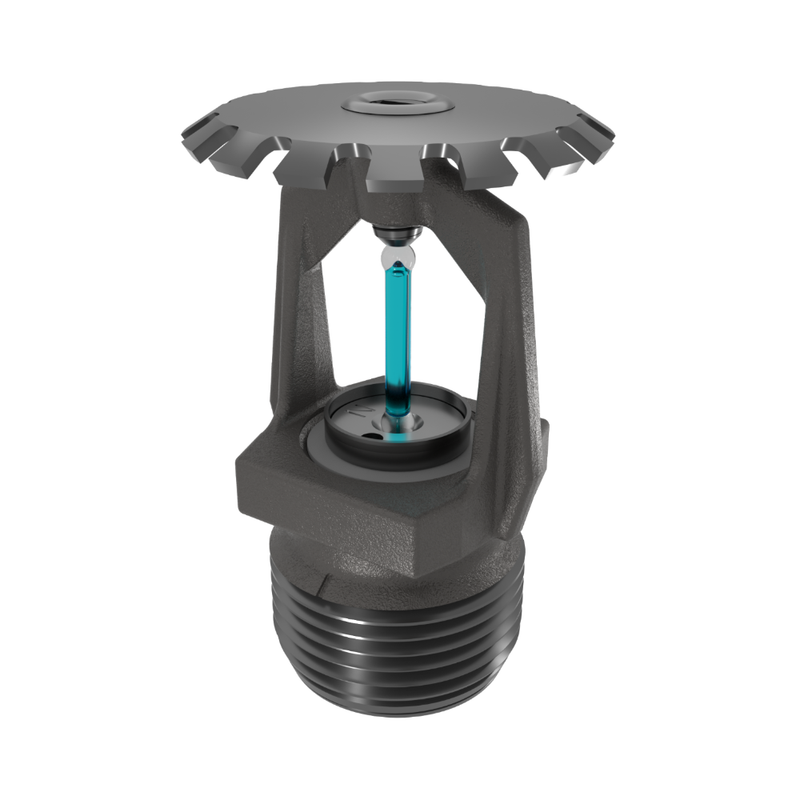 Viking® VK532, Microfast Model M, 11.2K, Extra Large Orifice, Extended Coverage, Upright, QR/SR, 3/4" NPT, Nickel PTFE (ENT), 286 Degree 08687JNG Fire Sprinkler Head