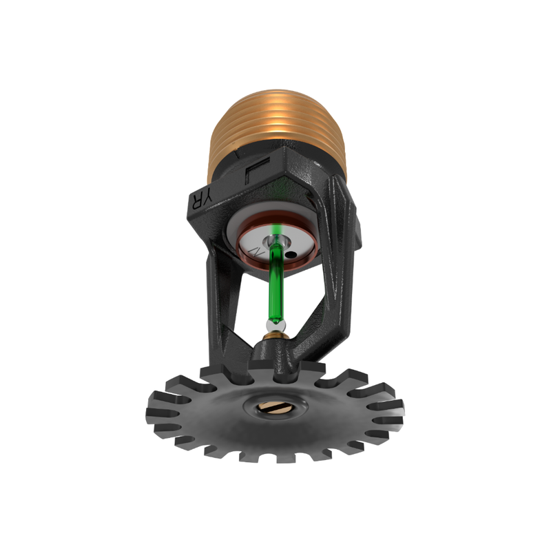 Viking® VK534, Microfast Model M, 11.2K, Extra Large Orifice, Extended Coverage, Pendent, QR/SR, 3/4" NPT, Black, 200 Degree 08340ME/B Fire Sprinkler Head