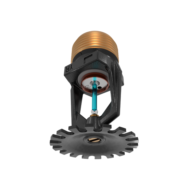 Viking® VK534, Microfast Model M, 11.2K, Extra Large Orifice, Extended Coverage, Pendent, QR/SR, 3/4" NPT, Black, 286 Degree 08340MG/B Fire Sprinkler Head