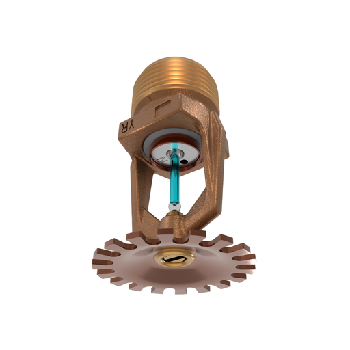 Viking® VK534, Microfast Model M, 11.2K, Extra Large Orifice, Extended Coverage, Pendent, QR/SR, 3/4" NPT, Brass, 286 Degree 08340AG Fire Sprinkler Head