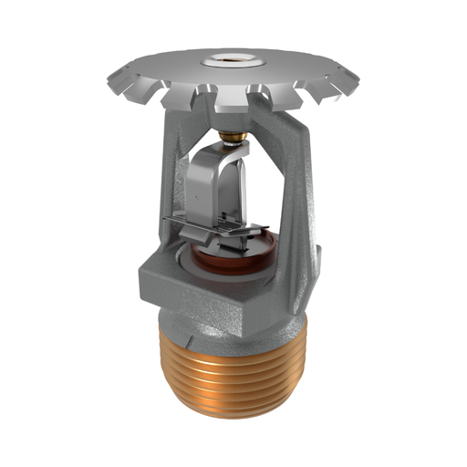 Viking® VK535, Microfast Model M, 11.2K, Extended Coverage, Fusible Link, Upright, QR, 3/4" NPT, Chrome, 165 Degree 14139FC Fire Sprinkler Head