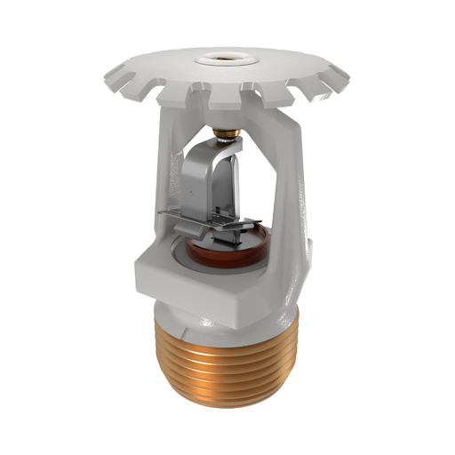 Viking® VK535, Microfast Model M, 11.2K, Extended Coverage, Fusible Link, Upright, QR, 3/4" NPT, White, 165 Degree 14139MC/W Fire Sprinkler Head