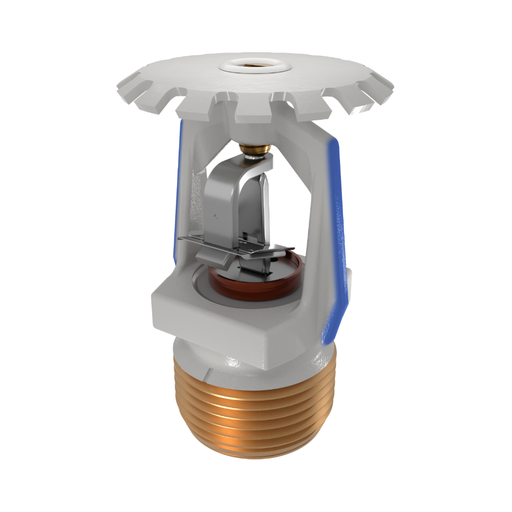 Viking® VK535, Microfast Model M, 11.2K, Extended Coverage, Fusible Link, Upright, QR, 3/4" NPT, White, 280 Degree 14139MG/W Fire Sprinkler Head