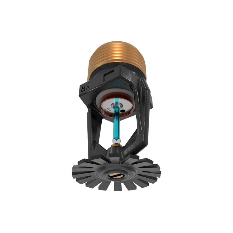 Viking® VK536, Model M, ELO, Special Application, 11.2K, Pendent, SR, 3/4" NPT, Black, 286 Degree 07961MG/B Fire Sprinkler Head