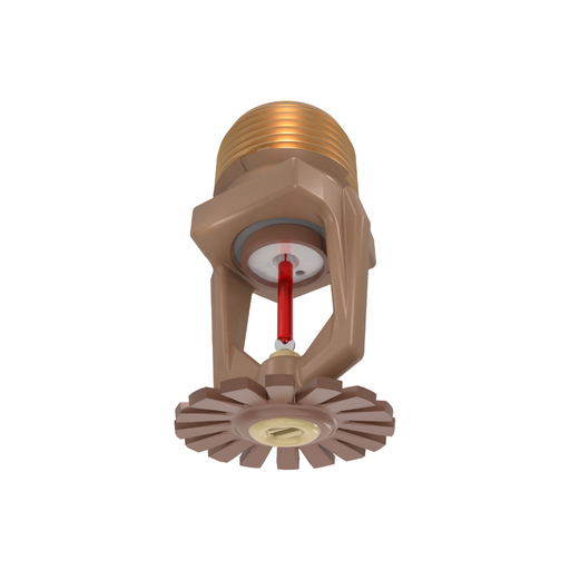 Viking® VK536, Model M, ELO, Special Application, 11.2K, Pendent, SR, 3/4" NPT, Wax Coated Brass, 155 Degree 07961CB Fire Sprinkler Head