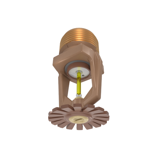 Viking® VK536, Model M, ELO, Special Application, 11.2K, Pendent, SR, 3/4" NPT, Wax Coated Brass, 175 Degree 07961CD Fire Sprinkler Head
