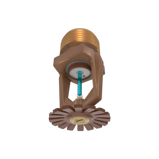 Viking® VK536, Model M, ELO, Special Application, 11.2K, Pendent, SR, 3/4" NPT, Wax Coated Brass, 286 Degree 07961CG Fire Sprinkler Head