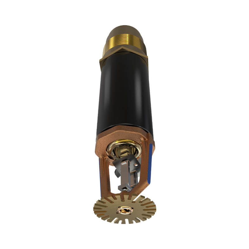 Viking® VK544, ELO, Standard, Dry Sprinkler, 11.2K, Pendent, Fusible Link, SR, Plain Barrel, 1 1/4” NPT, Brass, 205 Degree, 24” Length, 19830AE24 Fire Sprinkler Head - WeSupplyIt.com