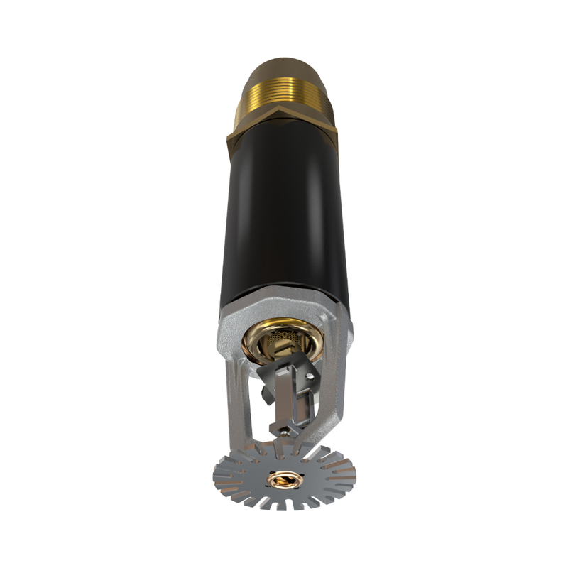 Viking® VK544, ELO, Standard, Dry Sprinkler, 11.2K, Pendent, Fusible Link, SR, Plain Barrel, 1 1/4” NPT, Chrome, 165 Degree, 18” Length, 19830FC18 Fire Sprinkler Head