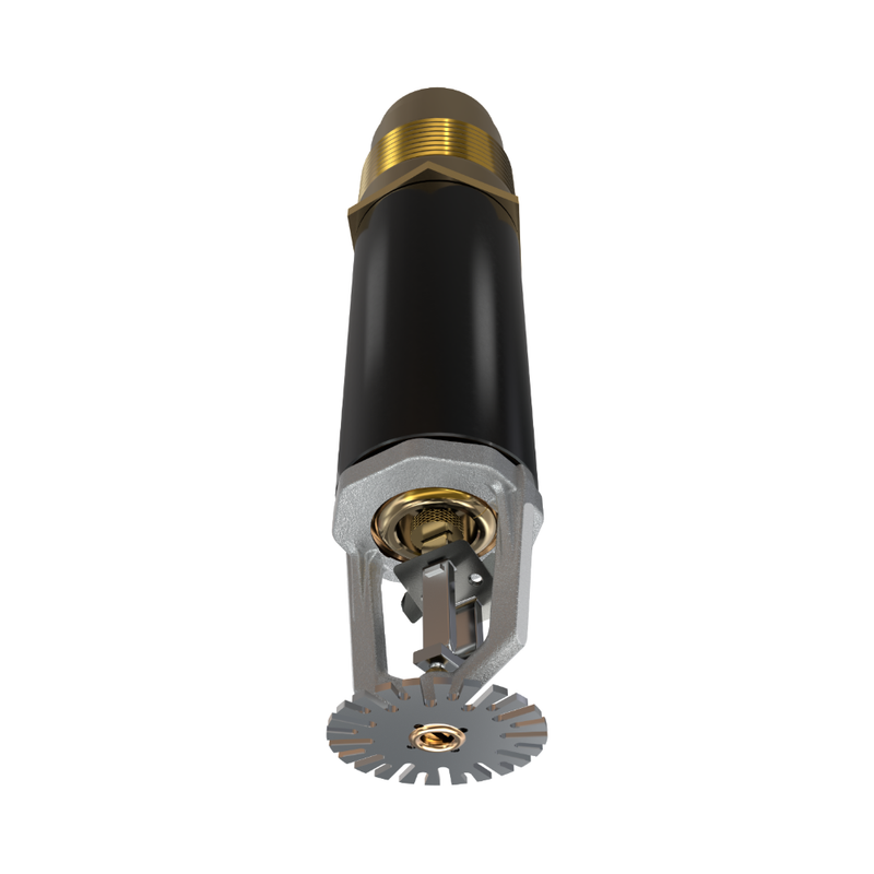 Viking® VK544, ELO, Standard, Dry Sprinkler, 11.2K, Pendent, Fusible Link, SR, Plain Barrel, 1 1/4” NPT, Chrome, 280 Degree, 12” Length, 19830FG12 Fire Sprinkler Head
