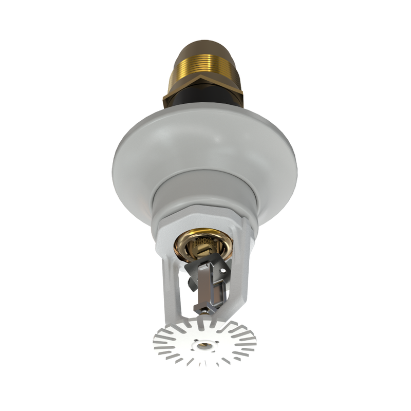 Viking® VK546, ELO, Standard, Dry Sprinkler, 11.2K, Pendent, Fusible Link, SR, Standard Adjustable, 1 1/4” NPT, White, 165 Degree, 12” Length, 19840MC/W12 Fire Sprinkler Head