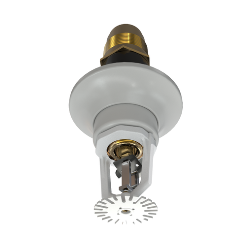 Viking® VK546, ELO, Standard, Dry Sprinkler, 11.2K, Pendent, Fusible Link, SR, Standard Adjustable, 1 1/4” NPT, White, 280 Degree, 12” Length, 19840MG/W12 Fire Sprinkler Head