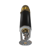 Viking® VK547, ELO, Standard, Dry Sprinkler, 11.2K, Pendent, Fusible Link, QR, Plain Barrel, 1 1/4” NPT, Chrome, 280 Degree, 12” Length, 19828FG12 Fire Sprinkler Head