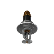 Viking® VK548, ELO, Standard, Dry Sprinkler, 11.2K, Pendent, Fusible Link, QR, Recessed Adjustable, 1 1/4” NPT, Chrome, 165 Degree, 24” Length, 19833FC24 Fire Sprinkler Head - WeSupplyIt.com
