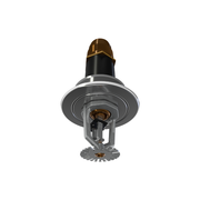 Viking® VK548, ELO, Standard, Dry Sprinkler, 11.2K, Pendent, Fusible Link, QR, Recessed Adjustable, 1 1/4” NPT, Chrome, 205 Degree, 24” Length, 19833FE24 Fire Sprinkler Head